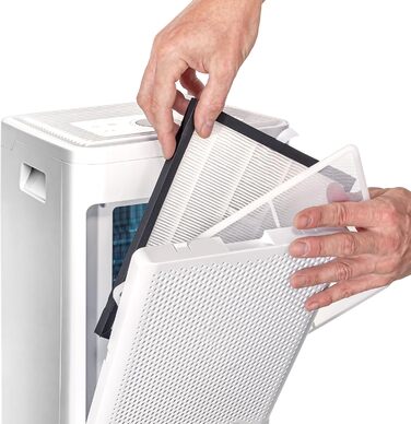 Тотек TTK 64 HEPA – Електричний осушувач повітря з HEPA-фільтром, 24 л/добу, 50 м², 125 м³