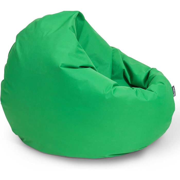 В 1 з наповнювачем Seat Cushion Сирна подушка Підлогова подушка Крісло BeanBag (діаметр 145 см, яблучно-зелений), 2