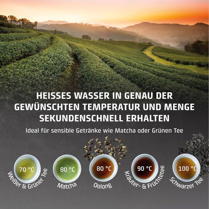 CASO HW 660 Дозатор гарячої води - швидкий нагрів, економія енергії, 8 режимів, для дитячого харчування, з нагадуванням про декальцинацію