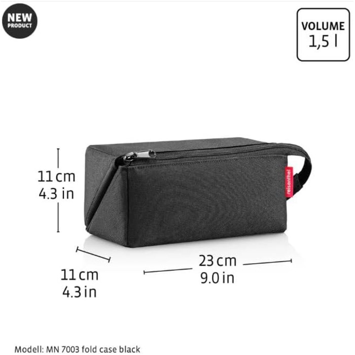Чохол Reisenthel Leo Macchiato Boxy Cosmetic Case - Косметичка для подорожей з великим об'ємом та двома відділеннями