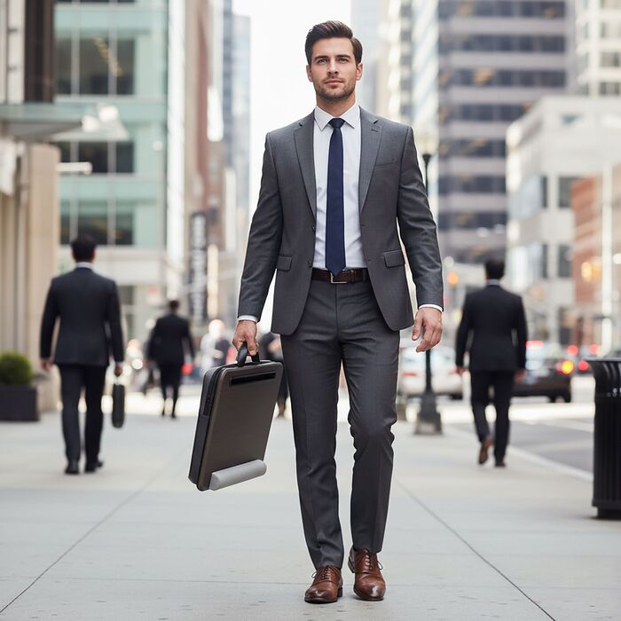 Подушка-підставка для ноутбука Relaxdays з кишенею