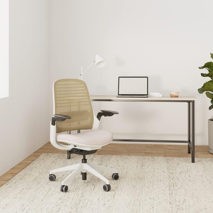 Офісний стілець Steelcase Series 1 з підтримкою спини LiveBack та 4D-підлокітниками, 66 x 64 x 92 см