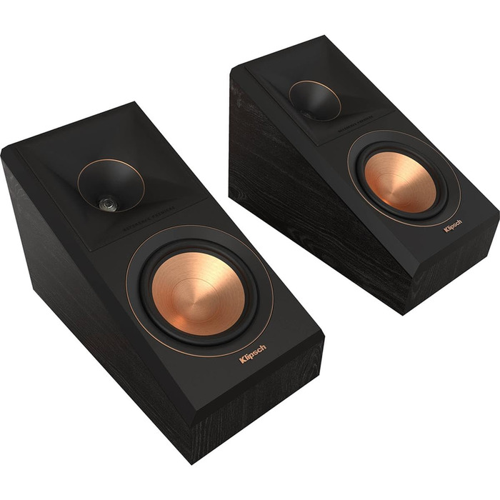 Акустика об'ємного звучання Klipsch RP-500SA II (пара) - 3D Sound, Dolby Atmos, Настінне кріплення, Чорний