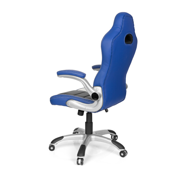 Ігрове крісло / Офісне крісло GAME SPORT синій / чорний hjh OFFICE