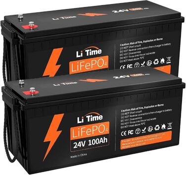 Акумуляторна батарея LiFePO4 200Ah 12V, BMS 200A, 15000 циклів, 2560 Вт, 10 років, для автофургонів/морських/сонячних батарей