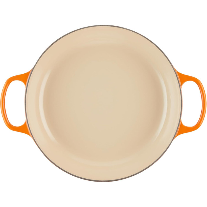 Каструля Le Creuset Signature з чавуну, Ø 30 см, 3,5 л, для всіх типів плит (включно з індукційними), 5,555 кг, Колір: рубіново-червоний