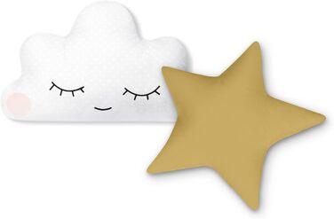 Дитячий намет NUKIDO Tipi з бавовни та дерев'яним каркасом, блакитний, 120x120x165 см