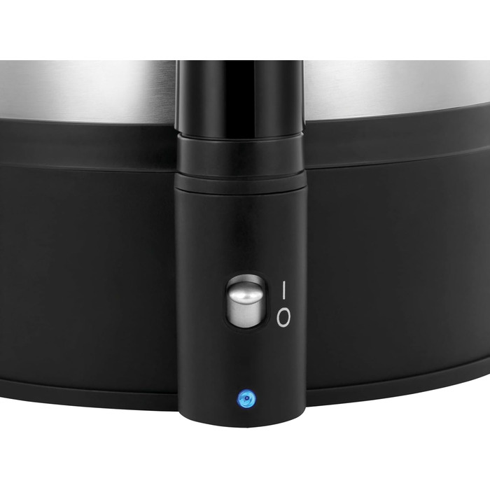 Електричний яйцеварка WMF Stelio: 1-7 яєць, нержавіюча сталь, регулювання ступеня нагріву, функція продовження нагріву, мірний стаканчик