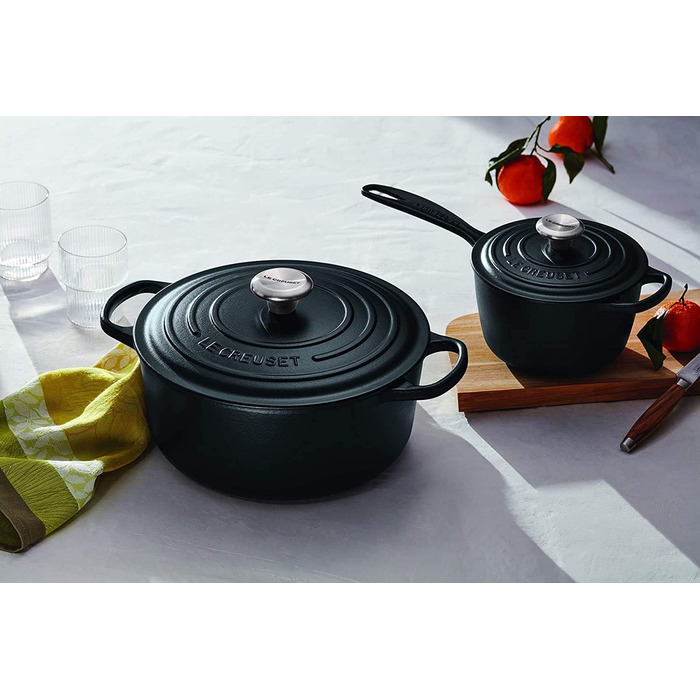 Каструля з нержавіючої сталі Le Creuset Signature, 1.8 л, для всіх типів плит (індукція), з чавуну, 21181180902430