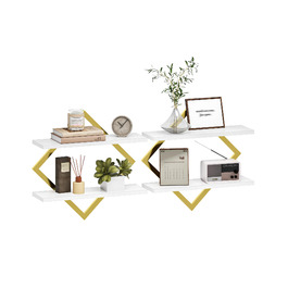 колір: білий, золотистий