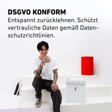 Шредер IDEAL Shredcat 8200 CC: безпечне знищення документів (P-4, 4x40 мм), до 14 аркушів, тихий, надійний, німецький виробник