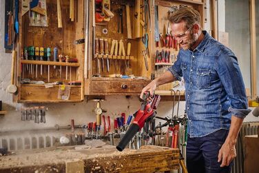 Einhell GE-UB 18/250 Li E-Solo Акумуляторний повітродув Power X-Change (18 В, 250 км/год, 3-частинна труба, регулювання швидкості, без акумулятора)