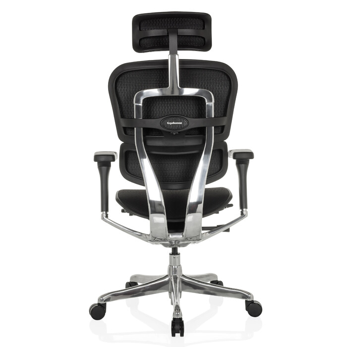 Офісне крісло / Крісло керівника ERGOHUMAN GEN2, тканина, чорний колір, hjh OFFICE