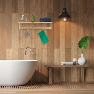 Підвіска для рушників Relaxdays з бамбука