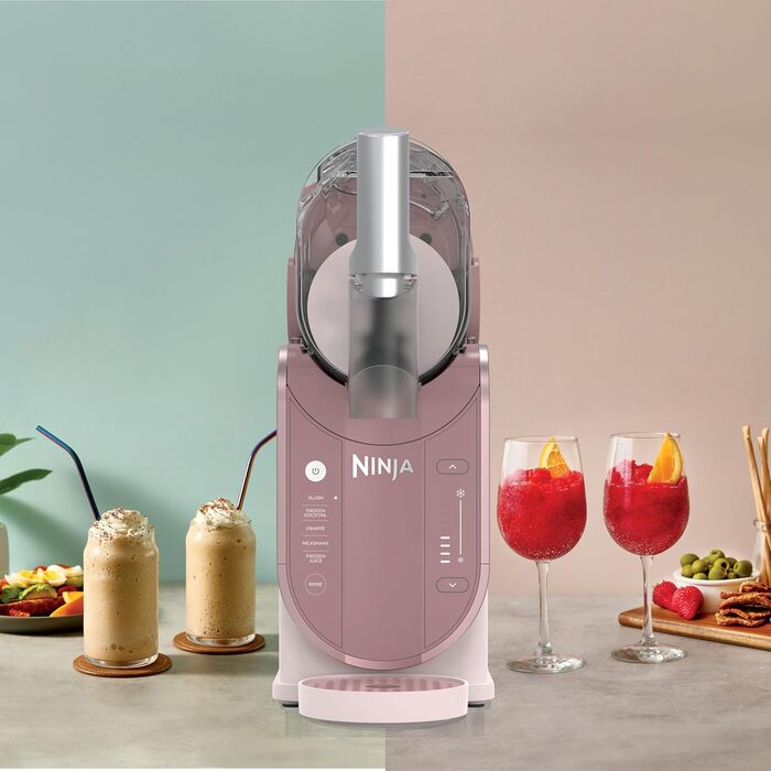 Машина для приготування смузі Ninja SLUSHi, рожева, 1.9 л, FS301EUPK