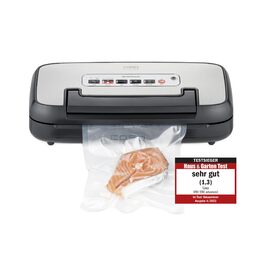 Вакууматор CASO advanced Pro VRH 590 з функцією CASOTEK Liquid, подвійним швом та набором пакетів, професійний