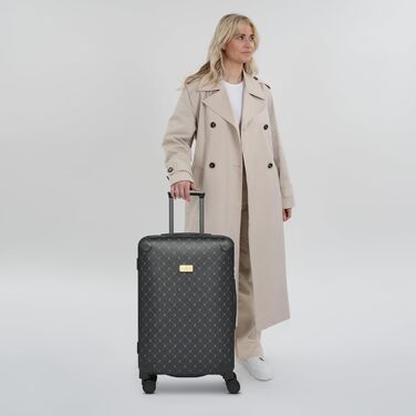 Набір валіз Lazarotti Palermo: 2 валізи (S 55 см + L 79 см) з TSA-замком та захистом кутів | Чорний