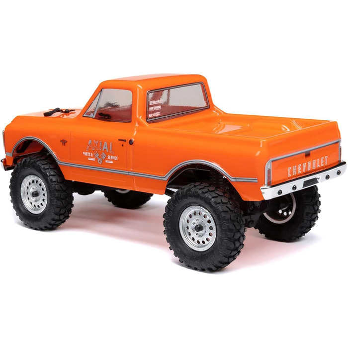 Радіокерований Rock Crawler Chevrolet C10 1967 4x4 SCX24 1/24 RTR (з акумулятором та зарядним пристроєм), Помаранчевий