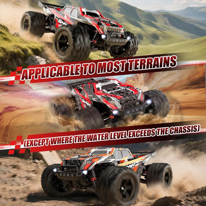 Радіокерований позашляховик 1:18 40 км/год 2.4GHz 4WD для дітей та дорослих. RC дрифт-трак, баггі для перегонів на вулиці та бездоріжжі.