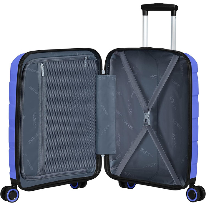 Валіза American Tourister Air Move Spinner L, 75 см, 93 л, Peace Purple, S (55 см, 32,5 л)