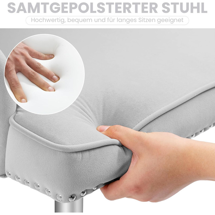 Крісло Fiximaster для офісу та дому: обертове, з регулюванням висоти, на коліщатках, сіре, до 135 кг