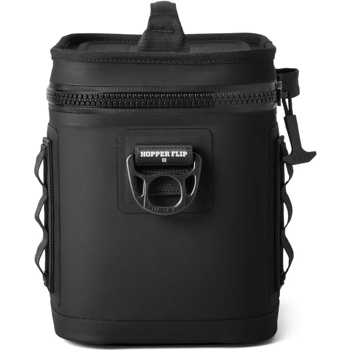 Сумка-холодильник YETI Hopper Flip 8, чорна: портативна, ізольована, рюкзак