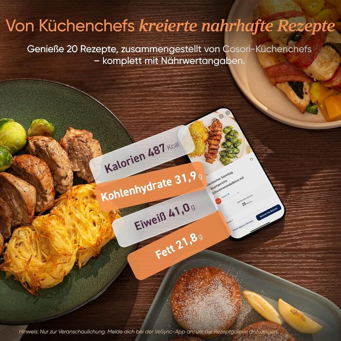 Фритюрниця без олії COSORI Turbo Tower Pro з керамічним покриттям, 2 камери, 10.8 л, DualBlaze, автоматичне регулювання повітряного потоку