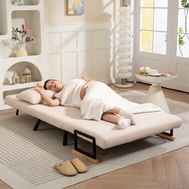 Диван-ліжко 2-місний, велюровий диван, функція трансформації, в комплекті 2 подушки, оксамитова текстура, кольори: бежевий, чорний, натуральний