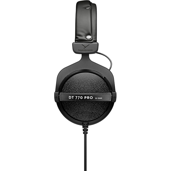 Навушники-вкладиші beyerdynamic DT 770 PRO, закриті, дротові, студійні, 32 Ом, Чорний