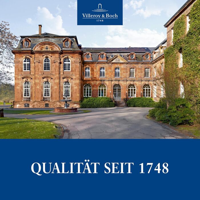 Дитячий набір посуду Villeroy & Boch Boho Kids 'Walk like an elephant' (3 шт.) – блакитний, преміум-посуд для дітей, миття в посудомийній машині, безпечний для мікрохвильовки, з зображенням слона та лінивця
