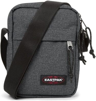 Сумка через плече Eastpak THE ONE, 63 см, 59 л чорна джинсова одинарна