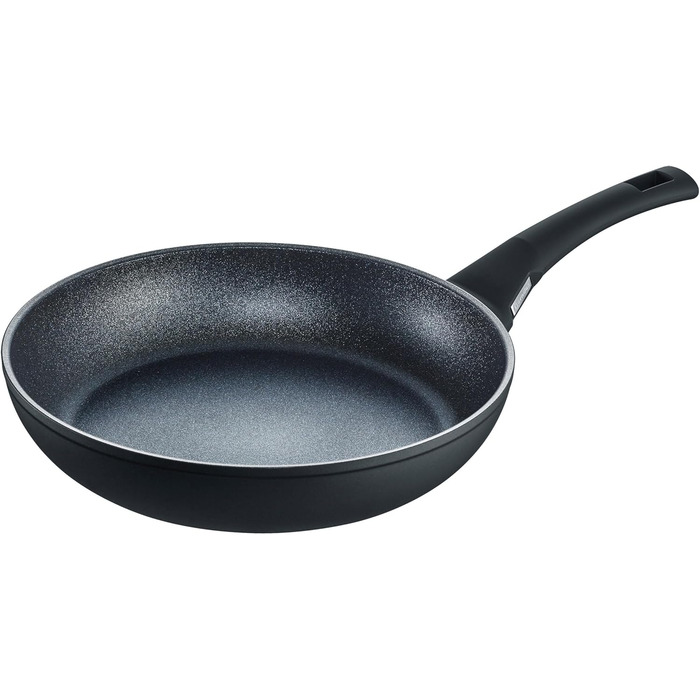 Сковорода Berndes Balance Enduro з індукційним дном, антипригарне покриття, чорна, 28 см (сковорода для тушкування)