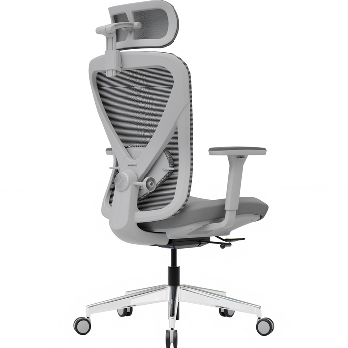 Крісло Mealux Q1 Air Fabric Grey (арт. HF Q-1 F/G)
