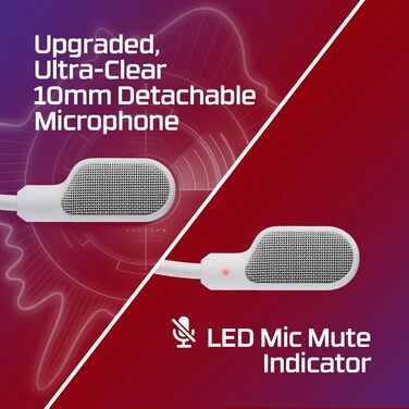 Ігрова гарнітура HyperX Cloud III з провідним підключенням – 53 мм драйвери, піна з пам'яті, DTS, мікрофон з шумозаглушенням, USB-C/USB-A/3,5 мм, для PC, PS5, PS4, Xbox, Switch, Mac – Нова, біла