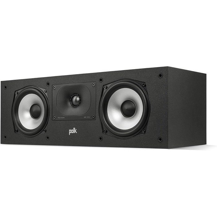 Активний сабвуфер Polk Audio Monitor XT12, 12 100W Class-AB, чорний (центральний динамік MXT30)