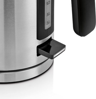 Електричний чайник WMF Lono 1.6л з нержавіючої сталі, з фільтром від накипу, 2400 Вт, підсвічуванням рівня води, матовий нержавіюча сталь