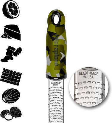 Терка для цитрусових, сиру, імбиру та шоколаду Microplane Zester Green (325 x 35 x 30 мм)