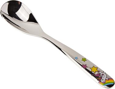 Дитячий набір столових приборів WMF Einhorn (4 шт.), нержавіюча сталь, для дітей 3-9 років, Cromargan, придатний для миття в посудомийній машині
