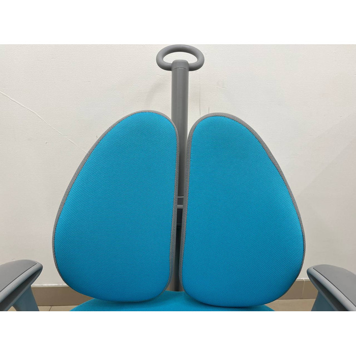 Дитяче крісло ErgoKids GT Y-404 (знижка), ортопедичне, блакитне