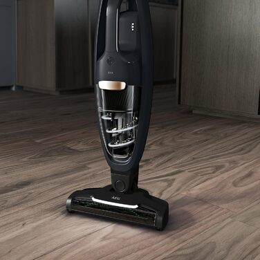 Бездротовий пилосос AEG 2-в-1 з аксесуарами, блакитний (QX6-1-45AN) - для дому та тварин