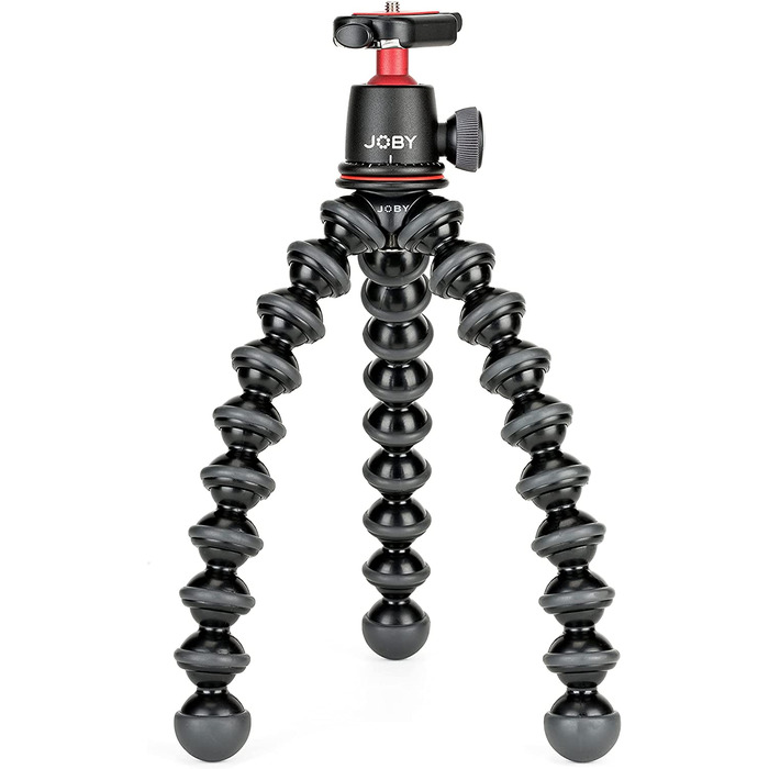 JOBY GorillaPod 3K Vert Kit – компактний гнучкий штатив з вертикальною L-платою та кульовою головкою для бездзеркальних камер (до 3 кг)