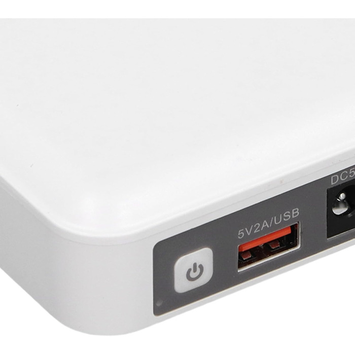 Mini UPS джерело безперебійного живлення, 6000mAh, для роутера, модему, LED-освітлення, CCTV-камери, EU-штекер