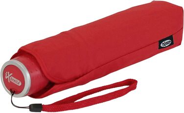 Жіночий кишеньковий парасольку з великим дахом - extra light - (темно-червоний)