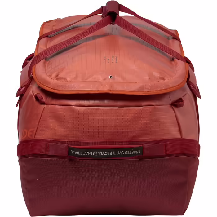 Сумка-дуфл VAUDE CityDuffel 65 л, універсальна, червона
