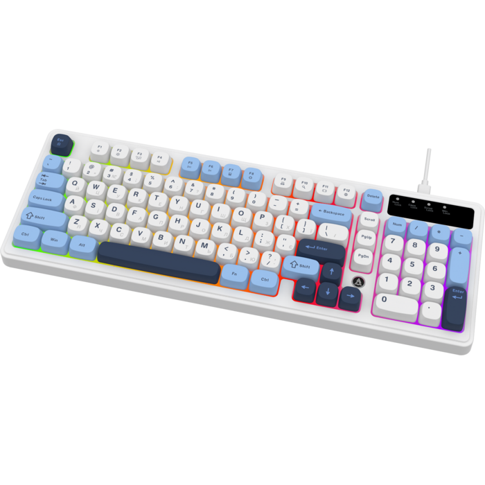 Дротова клавіатура Ajazz AF98 Glacier Blue (AF98-GB)