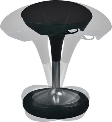 Офісний стілець Topstar Sitness 20 чорного кольору