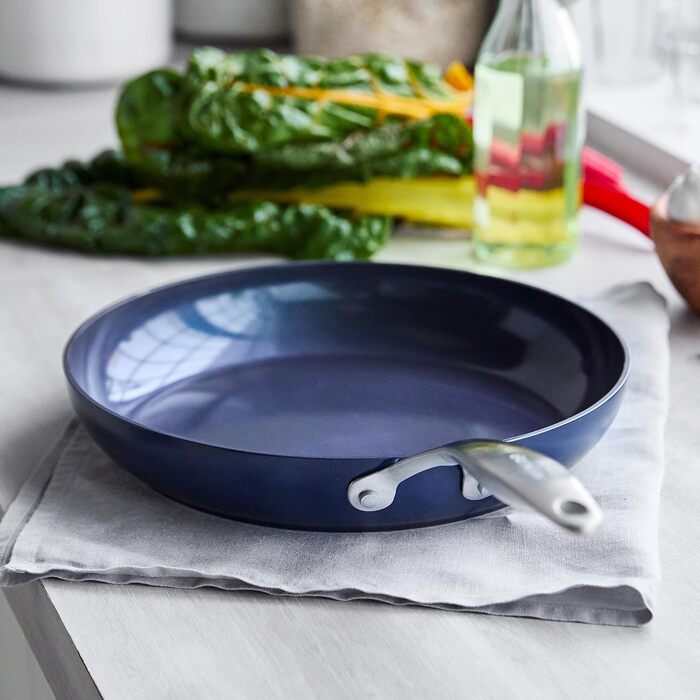 GreenPan Performance Pro сковорода з керамічним покриттям, антипригарна, 30.5 см, блакитна