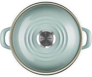 Le Creuset Супниця емальована на сталі, 3.8 л, колір 'Морська сіль'