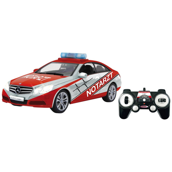 Модель Mercedes-Benz E350 Coupe 1:16 JAMARA 410023, 2.4GHz, звук сирени, сигналізація, світлові ефекти, 4 швидкості