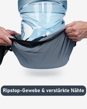 Набір органайзерів для подорожей ECOHUB (7 предметів) — органайзери для валізи та рюкзака з переробленого PET-пластику, сірі